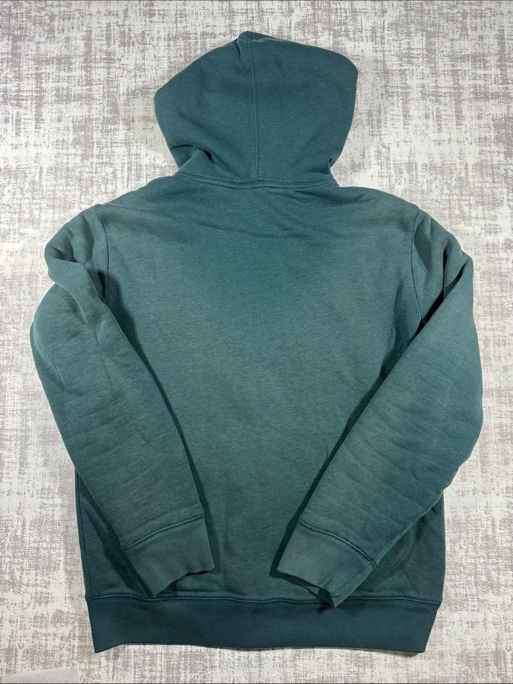 GAP Teal Hooded Full-Zip Jacket with Logo 25X20.5 PTP SZ S UNISEX *Read descript - Picture 12 of 13